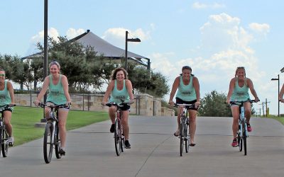 Women pedal into second act