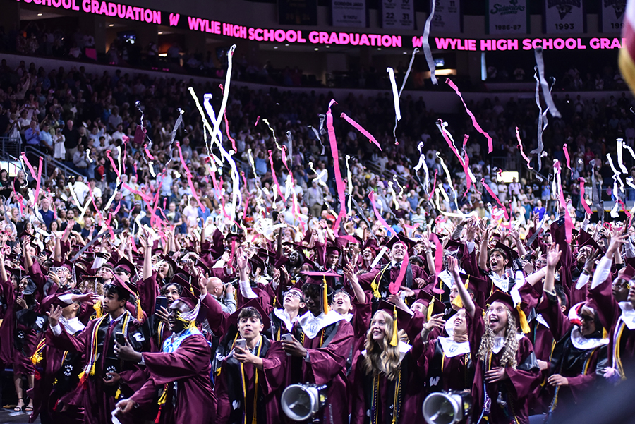 Big dreams, bright futures: Wylie High honors Class of 2025