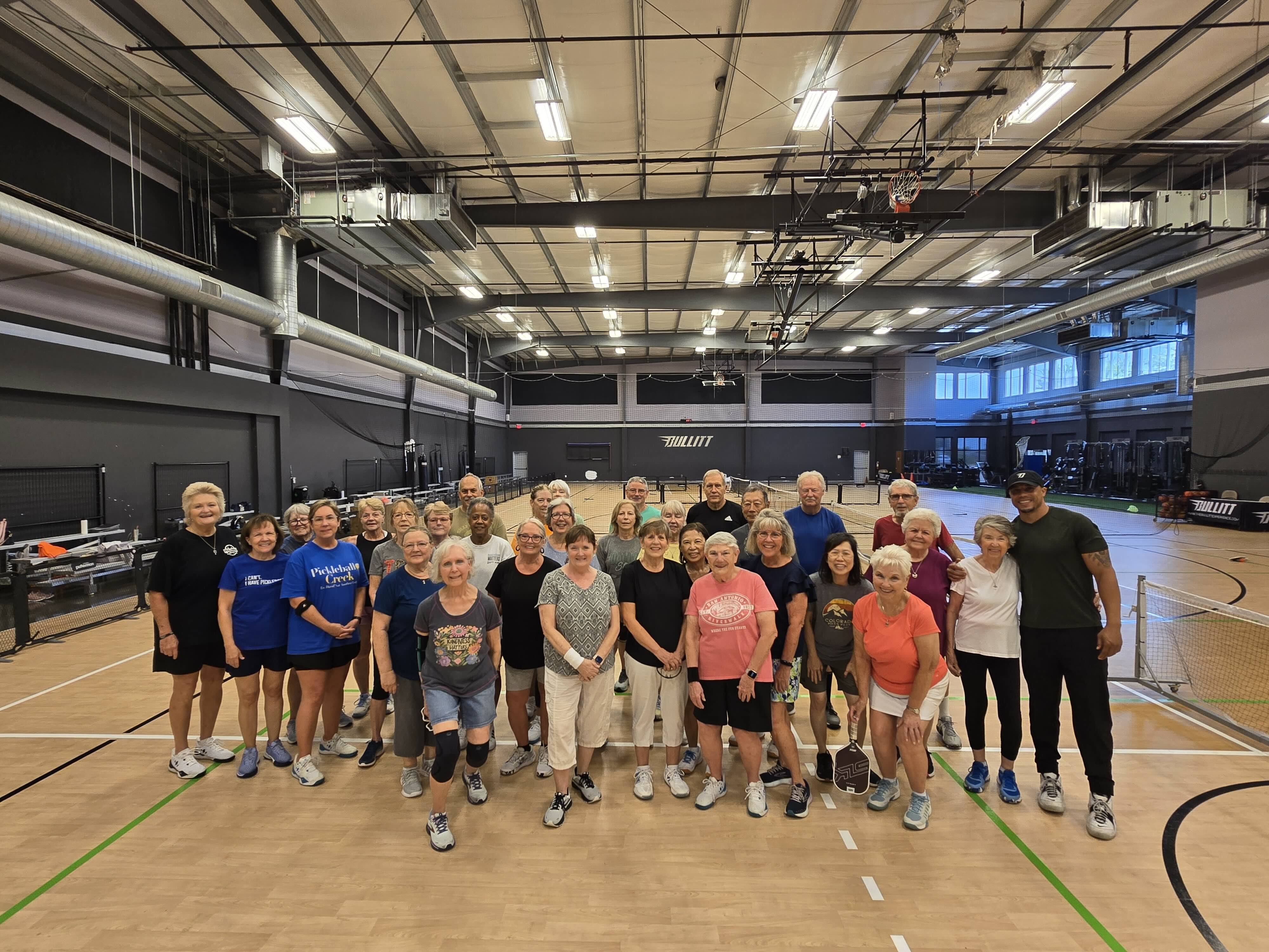 Pickleball catches on with seniors, thanks to Clemmer