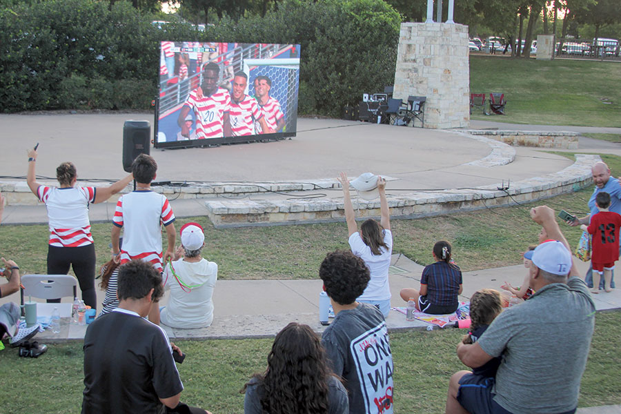 World Cup watch party fills Central Park