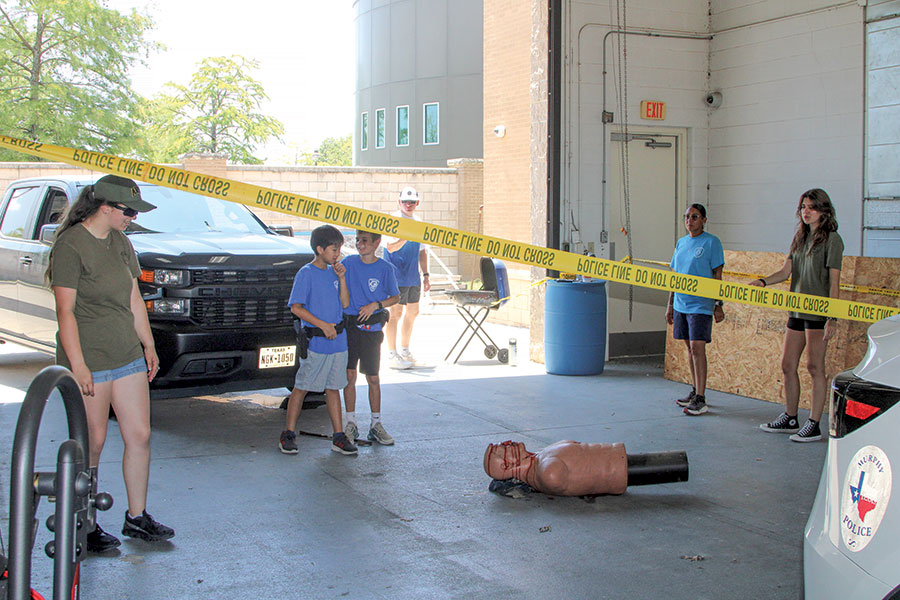 Students learn what’s behind the badge