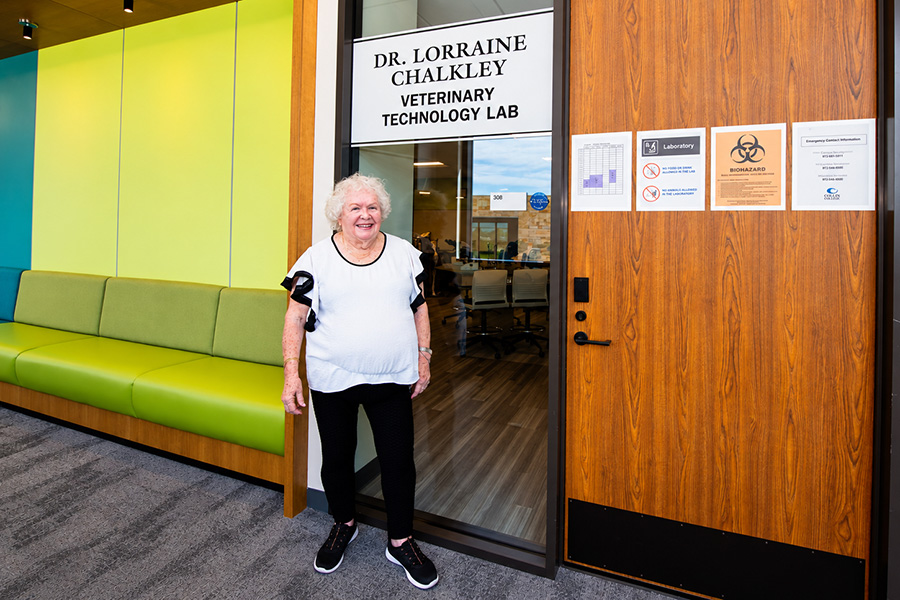 Collin College honors Chalkley